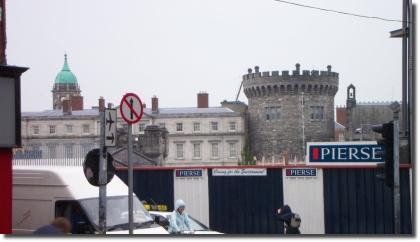 dublin castle alternative view tower bermingham ireland