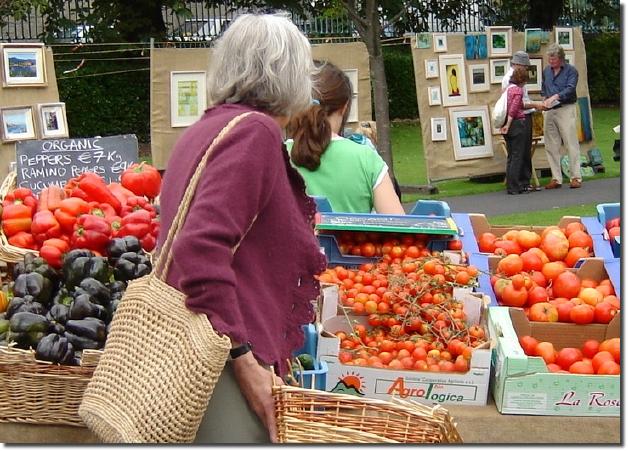 dun laoghaire market fruit vegetable organic