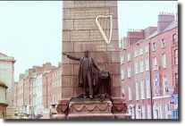 charles stuart parnell statue dublin o'connell street