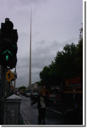 dublin millenium spire spike o'connell street