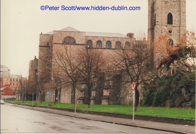 dublin medieval wall cook street high viking wood quay aodeon church