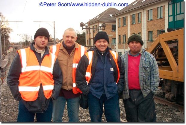 luas contractors, dublin 2004, dundrum,non national workers