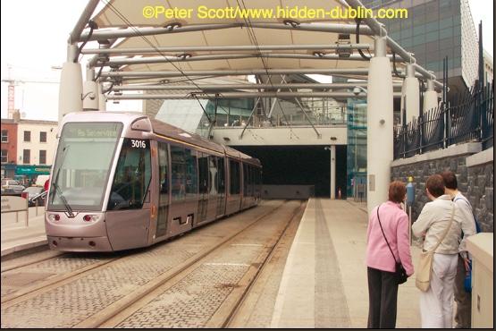 connolly luas tram station dublin