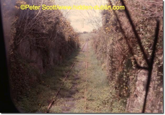 rock cutting railway line ireland