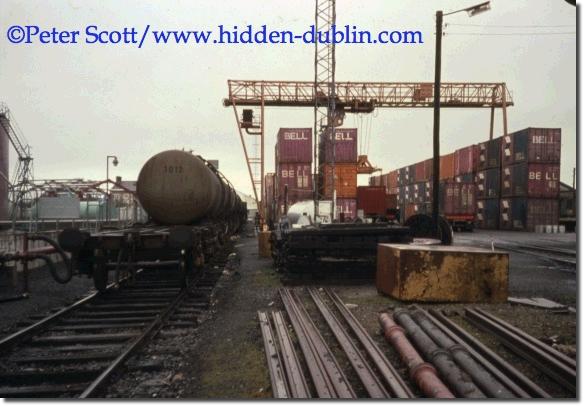 Sligo quays container 1979 oil rail yard