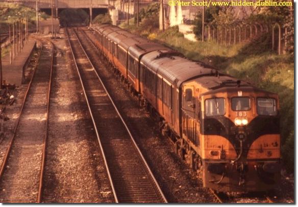 dublin cabra cement terminal cork mail train sidings 1985