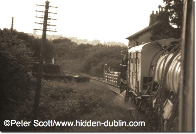 Pictured between Kilmeadan and Kilmacthomas, CIE GM 159 leads the weedsprayer in June 1987,  copyright Peter Scott