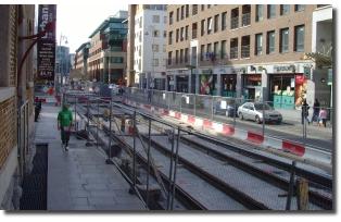 mayor street lower dublin1 luas construction preliminary work