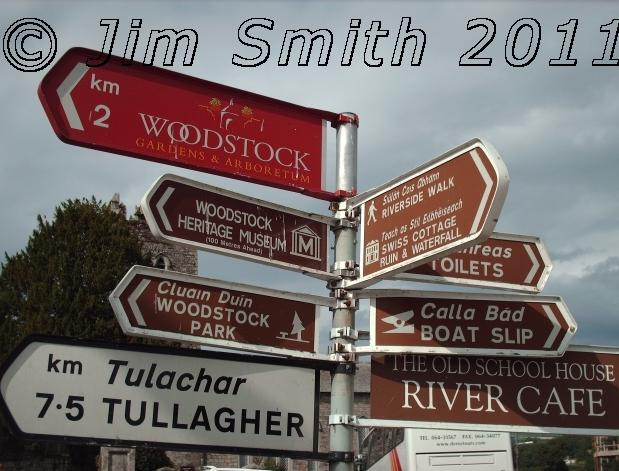 signposts at Cahir